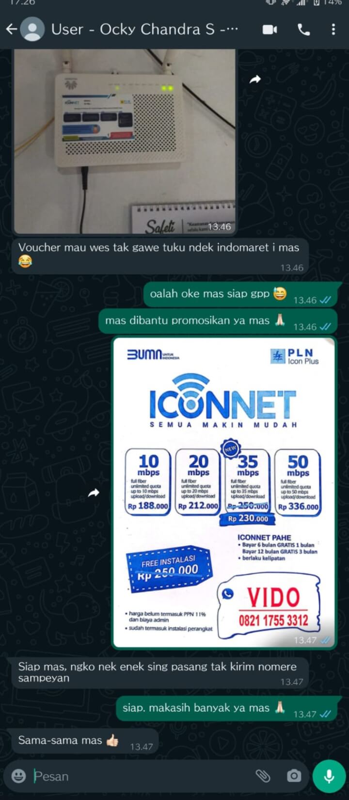 Testimoni ICONNET 2